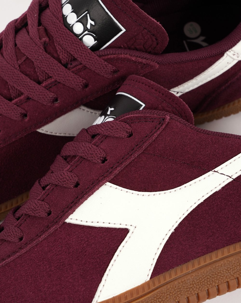 Diadora Tokyo Trainers Claret