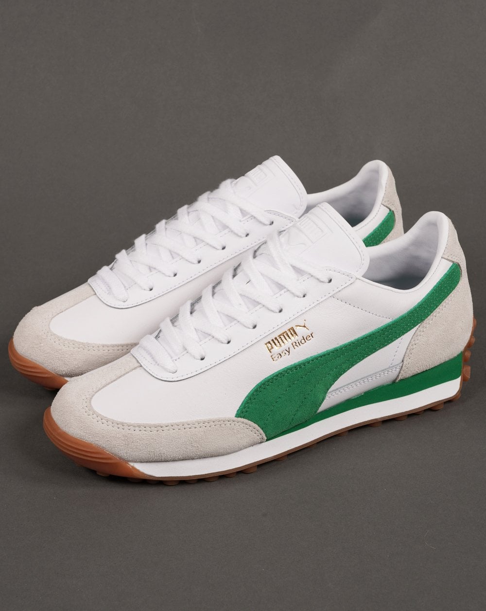Puma Easy Rider Mix Trainers White/Archive Green