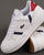 Lacoste T-clip Leather Trainers White/Navy/Red