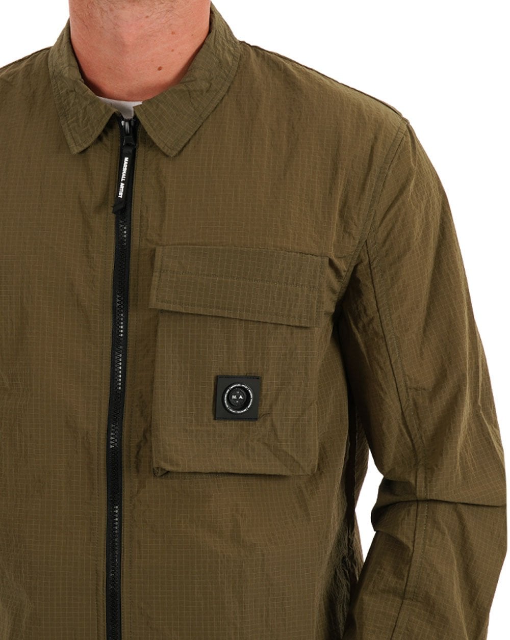 Marshall Artist Nevado Overshirt Khaki Green