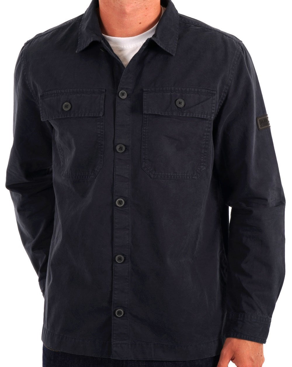 Barbour International Arlo Overshirt Navy
