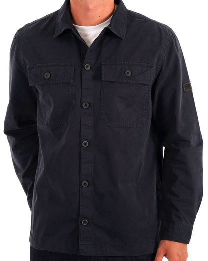Barbour International Arlo Overshirt Navy