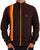 Trojan Gallagher Racing Stripe Track Top Chocolate