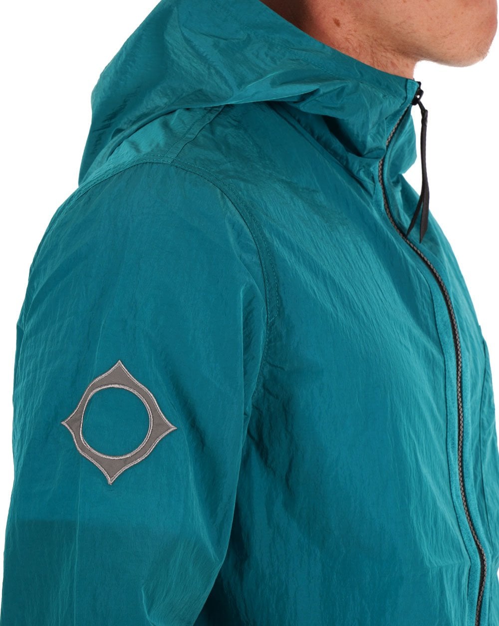 MA.STRUM Guard Hooded Jacket Lake Blue