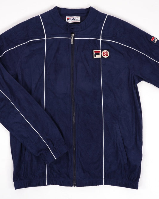 Fila Vintage Terrinda Mk3 Pro Badged Track Top Navy