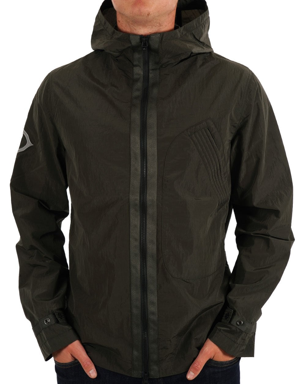 MA.STRUM Guard Hooded Jacket Dark Green