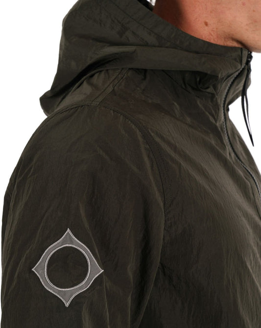 Ma.Strum MA.STRUM Guard Hooded Jacket Dark Green