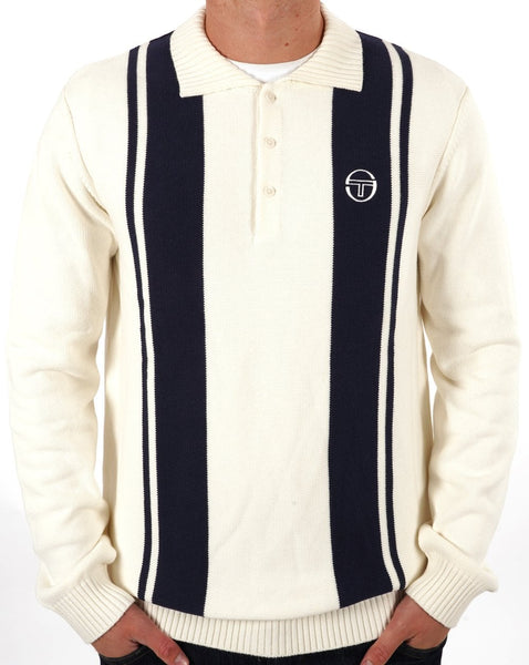 Sergio Tacchini Young Line Knit Gardenia Navy