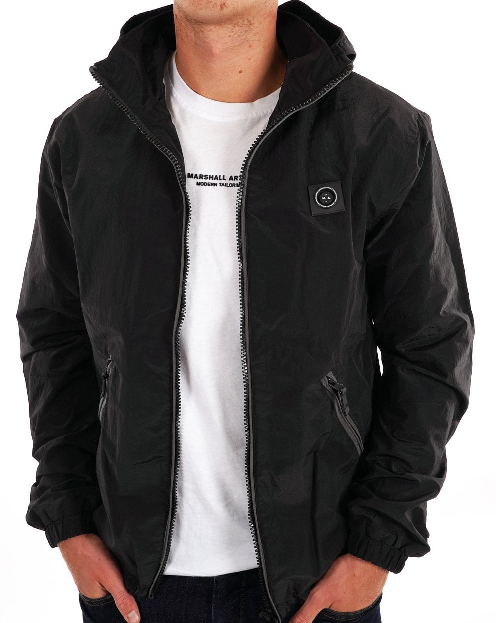 Marshall Artist Hooded Jacket Black