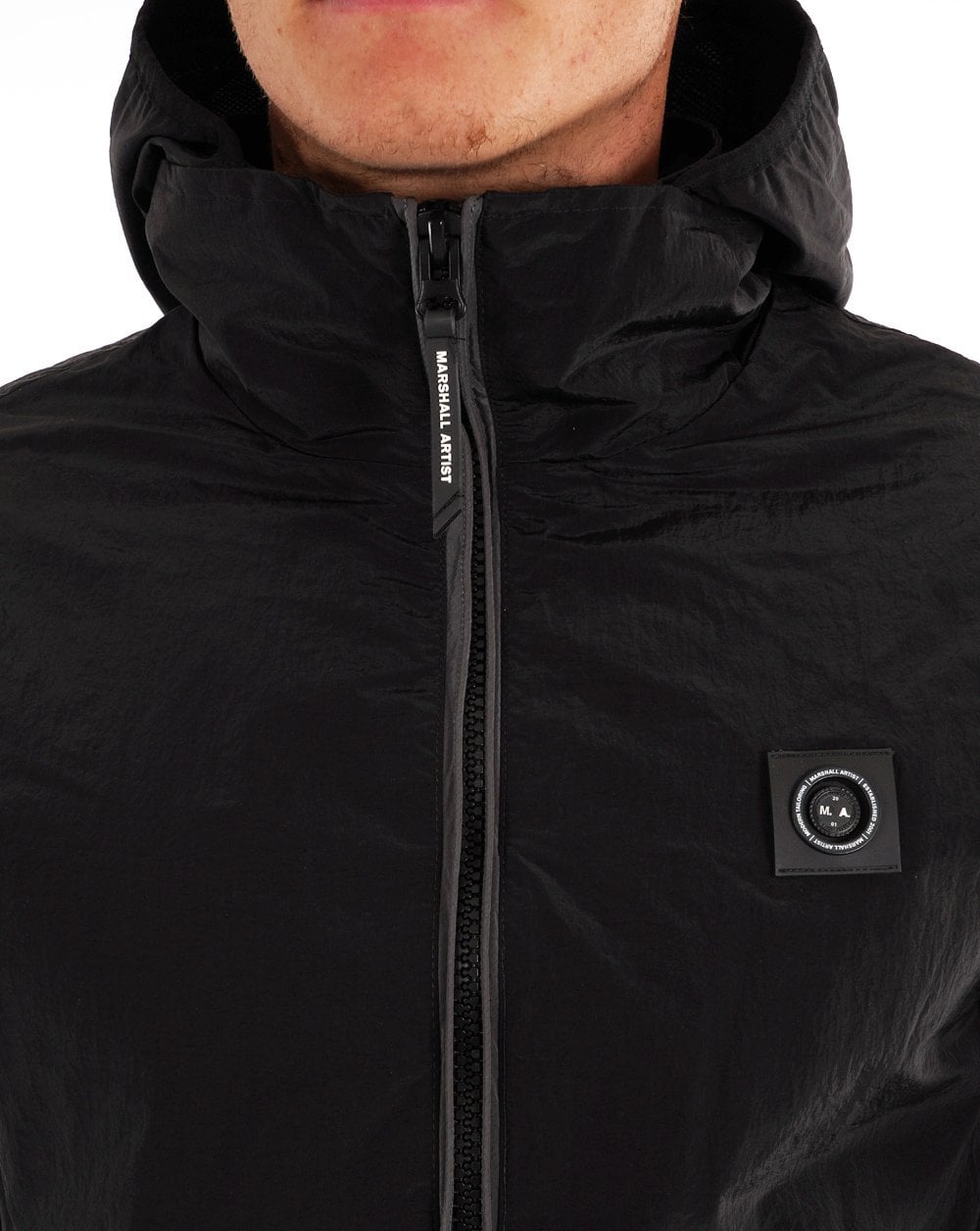 Marshall Artist Hooded Jacket Black