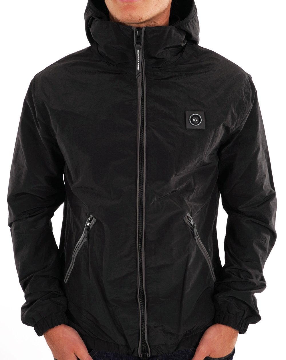 Marshall Artist Hooded Jacket Black