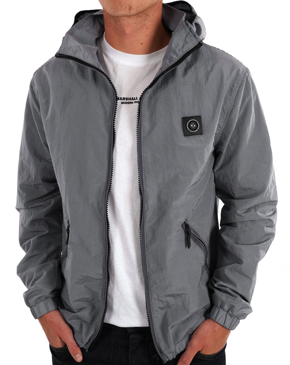 Marshall Artist Jacket Silver Grey