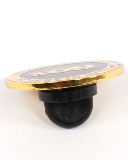 80s Casual Classics Elite Pin Badge Black/gold