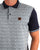 Trojan Scale Panel Polo Navy