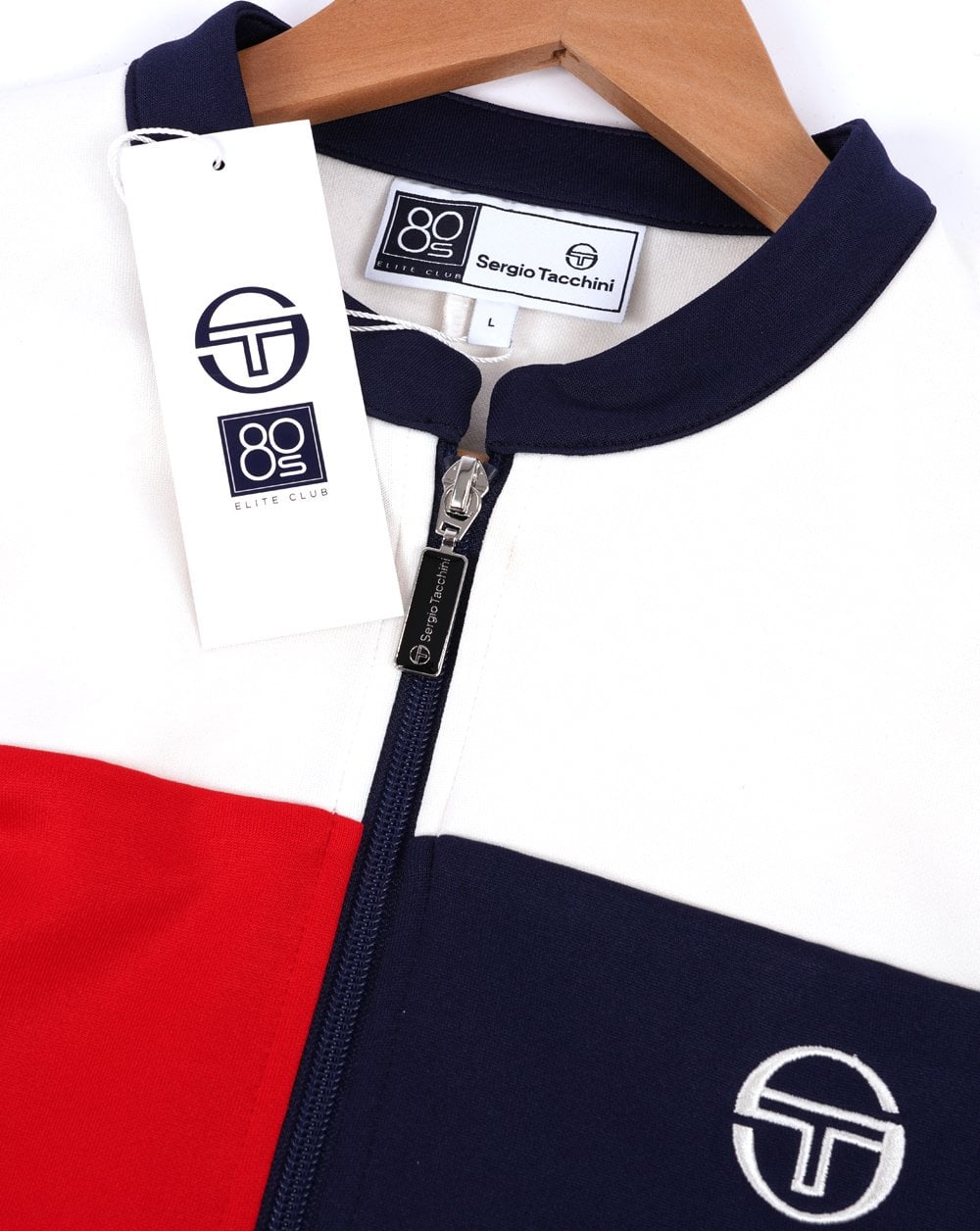 Sergio Tacchini Colour Block Track Top Gardenia/Multi
