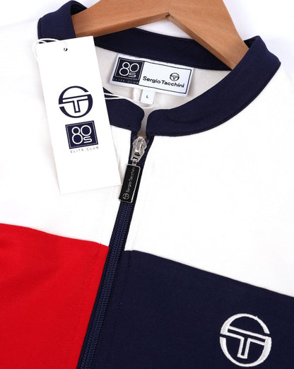 Sergio Tacchini Colour Block Track Top Gardenia/Multi