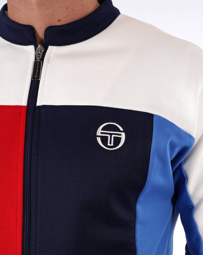 Sergio Tacchini Colour Block Track Top Gardenia/Multi
