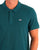 Tommy Jeans Slim Placket Polo Deep Seawater Green