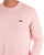 Lacoste Crew Neck Knit Jumper Soft Pink