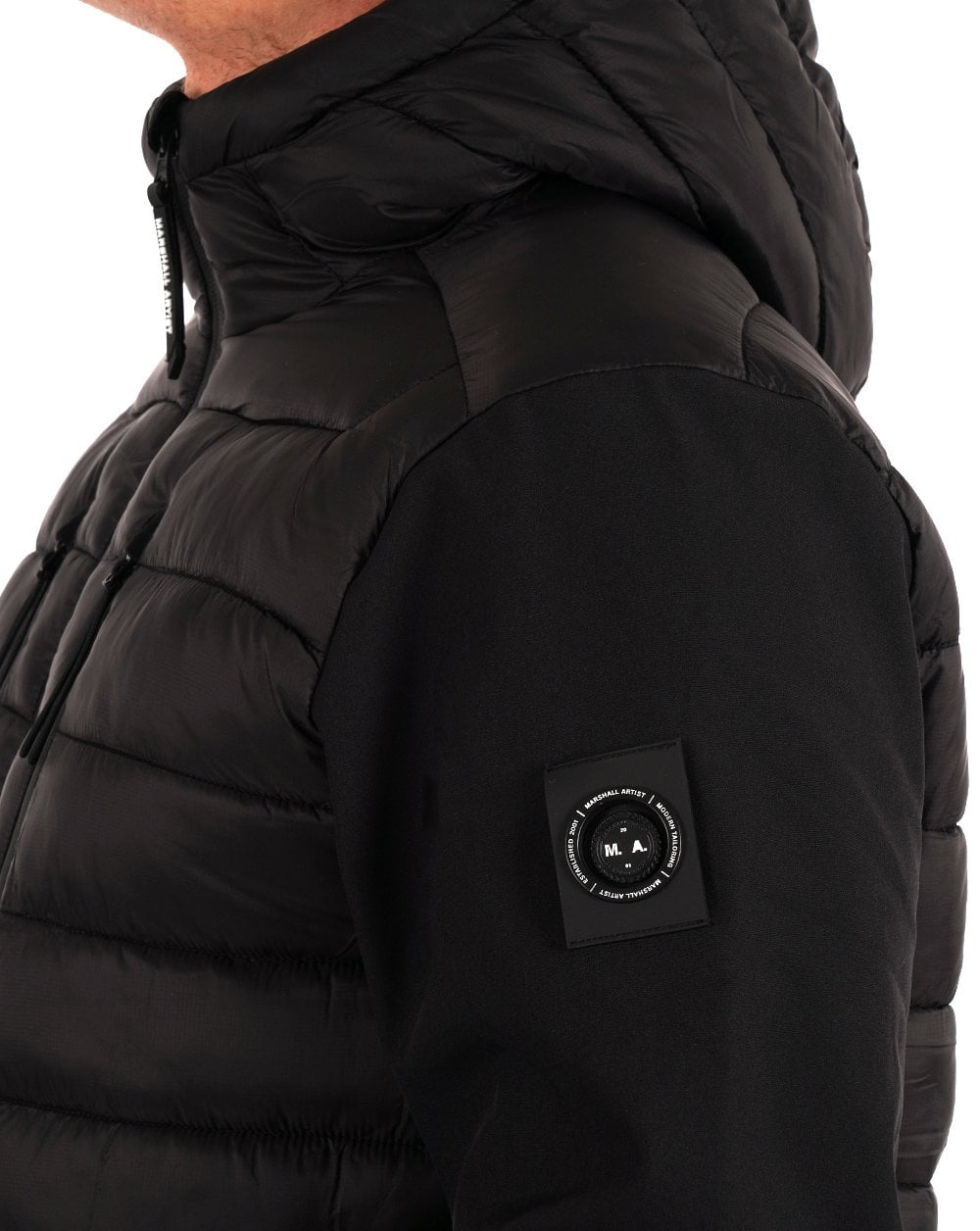Marshall Artist Ibrido Softshell Jacket Black