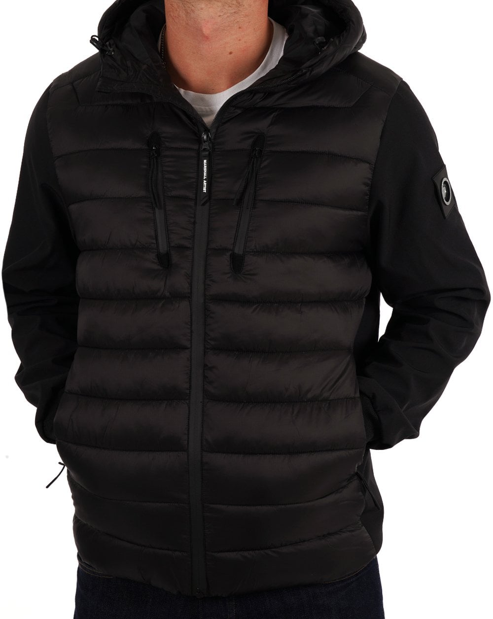 Marshall Artist Ibrido Softshell Jacket Black