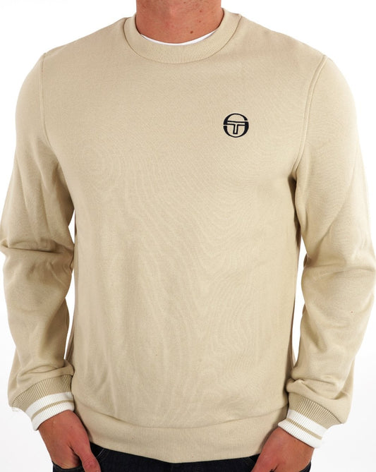 Sergio Tacchini Logo Sweat Stone