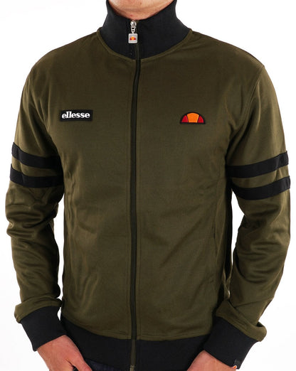 Ellesse Roma Track Top Khaki/Black
