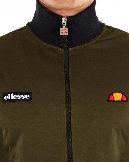 Ellesse Roma Track Top Khaki/Black