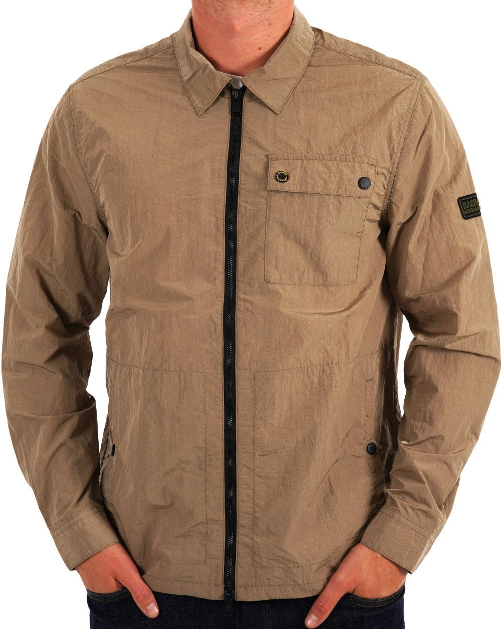 Barbour International Inline Overshirt Timberwolf