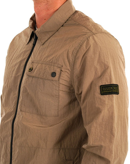 Barbour International Inline Overshirt Timberwolf