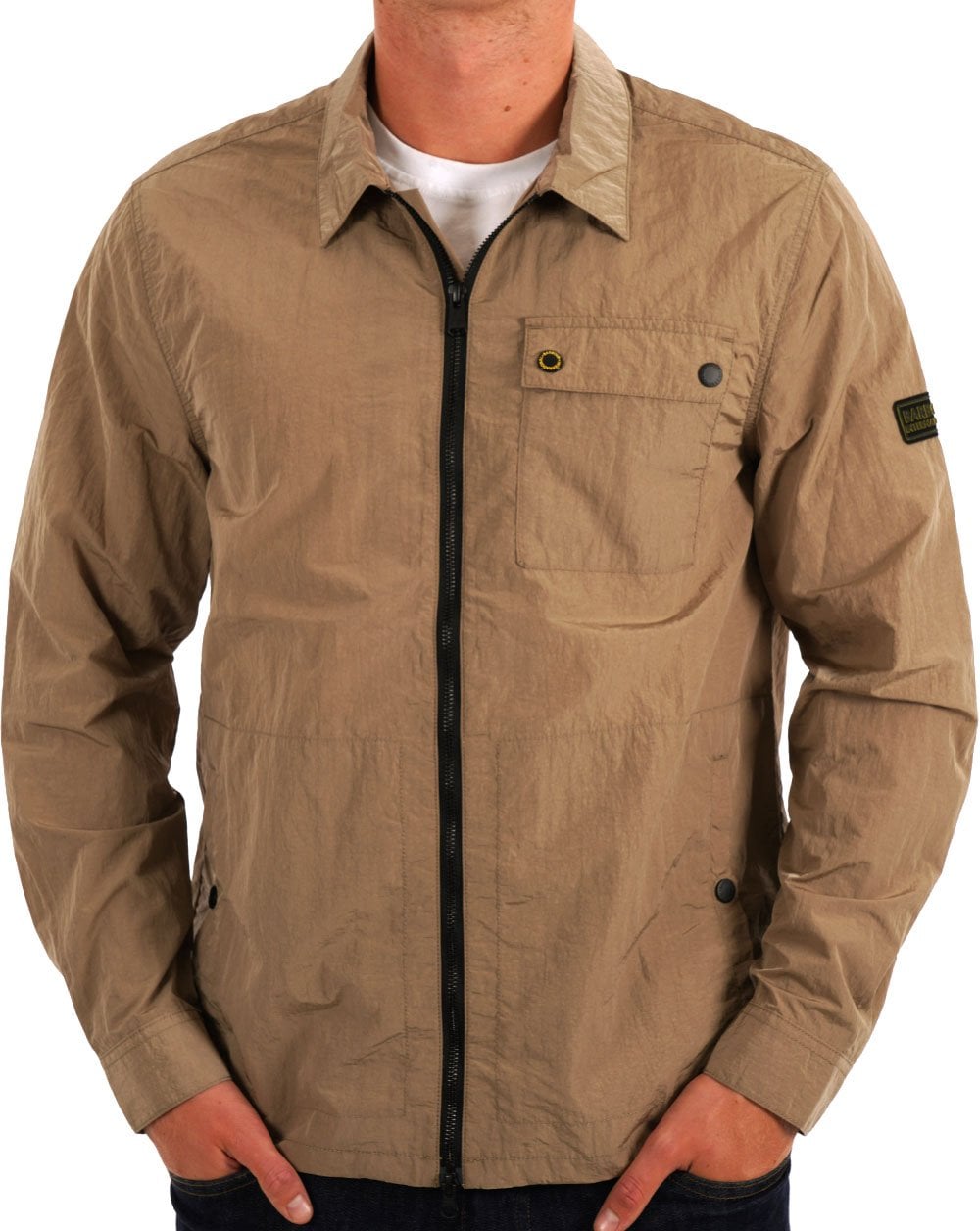 Barbour International Inline Overshirt Timberwolf