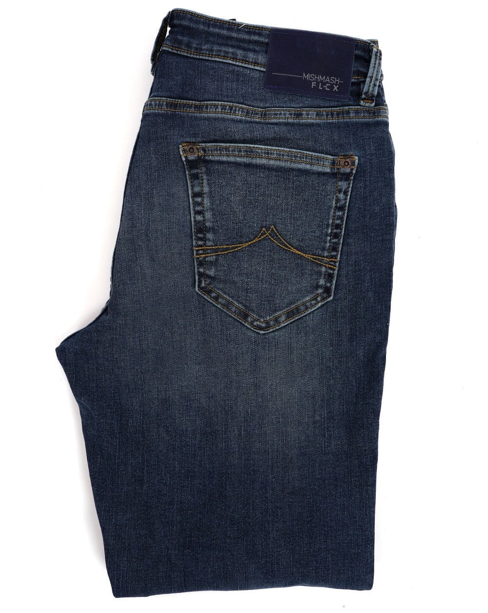 Mish Mash Tapered Flex Jean Mid Blue