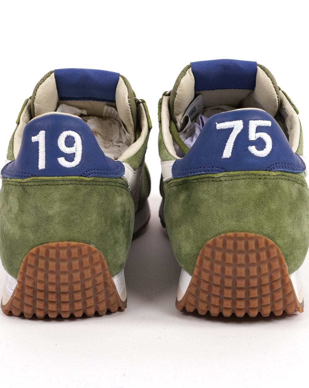 Diadora Equipe Suede SW Heritage Trainers Iguana Green