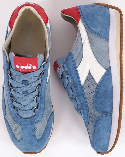 Diadora Equipe Suede SW Trainers Sky Blue