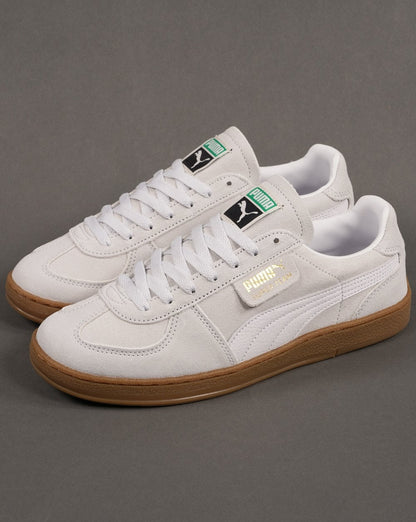 Puma Super Team Suede Trainers Mist White