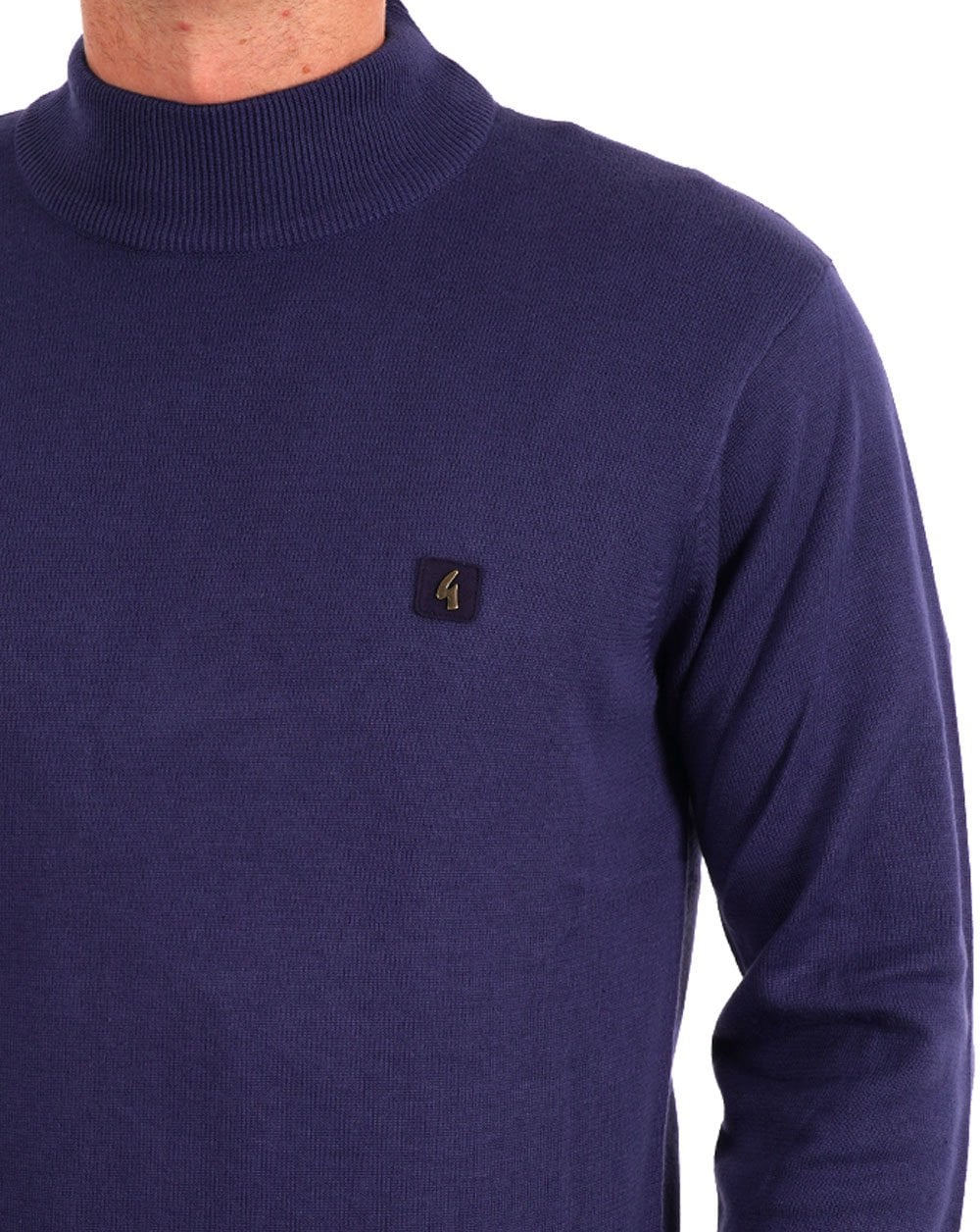 Gabicci Vintage Duke Turtleneck Storm Blue