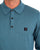 Gabicci Vintage Francesco LS Knitted Polo Teal
