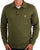 Gabicci Vintage Francesco LS Knitted Polo Spruce Green