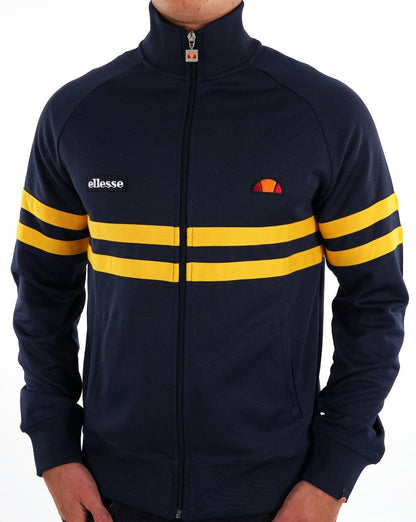 Ellesse Rimini Track Top Navy/Yellow