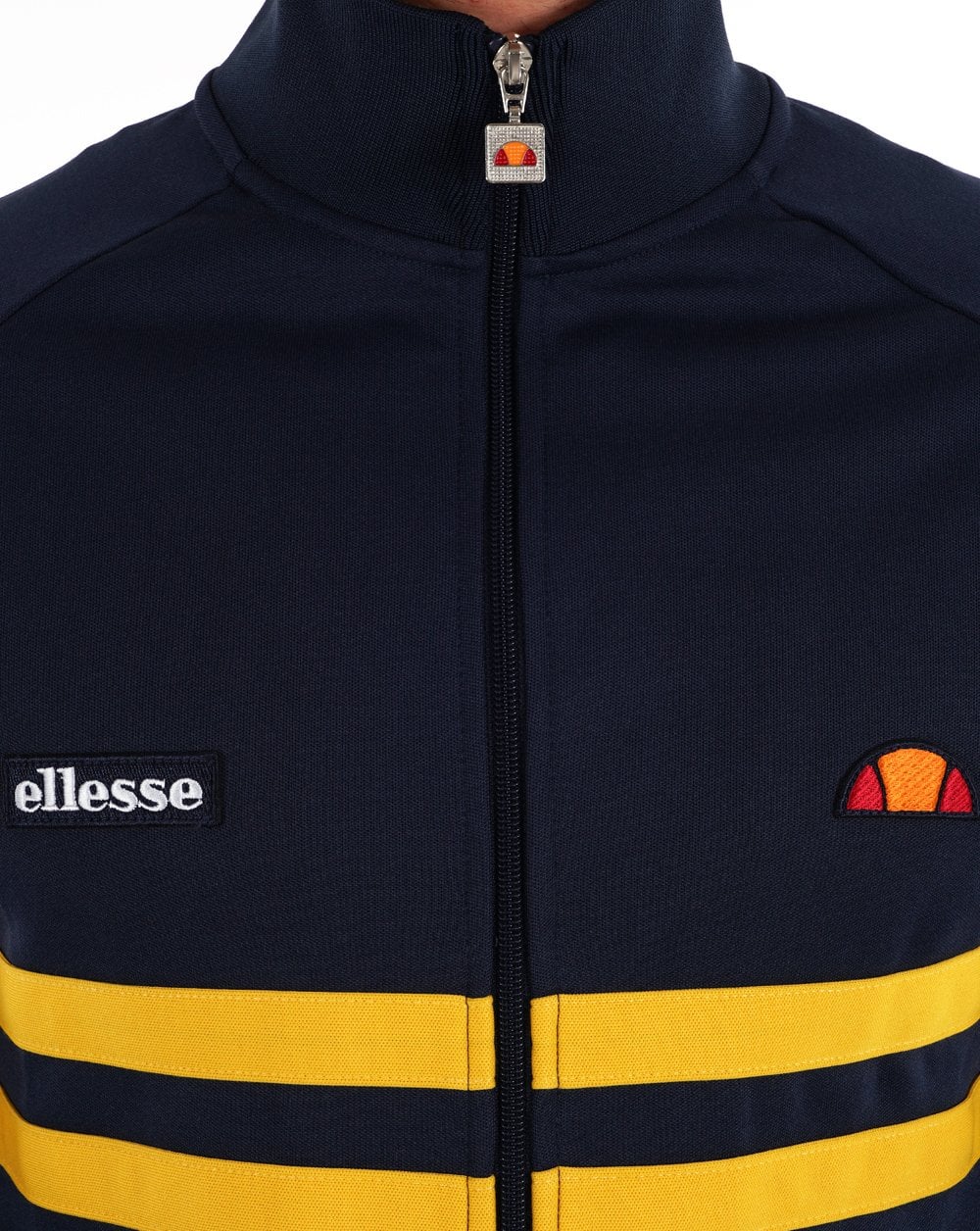 Ellesse Rimini Track Top Navy/Yellow
