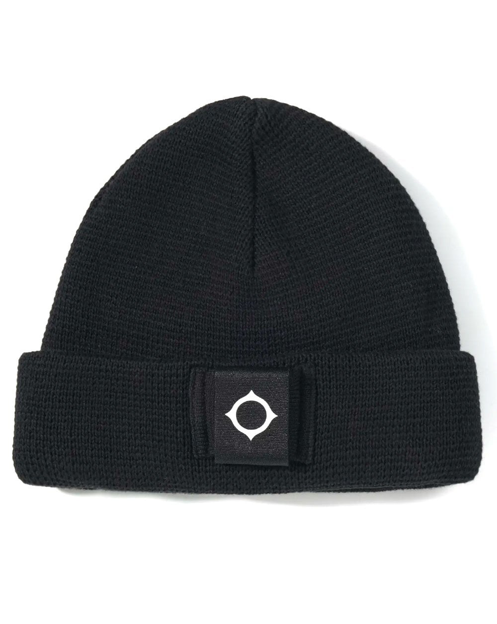 MA.STRUM Milano Knit Beanie Black
