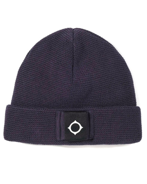 MA.STRUM Milano Knit Beanie Ink Navy