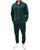 Fila Vintage Premium Velour Track Pants Dk Green