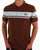 Sergio Tacchini Young Line Polo Shirt Brown/Sky Blue