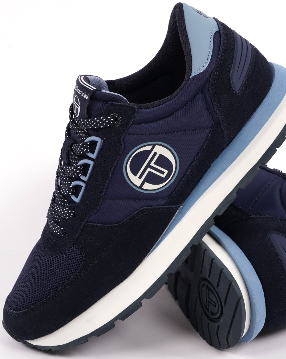 Sergio Tacchini Venezia Trainers Navy/Blue/Off White