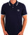 Sergio Tacchini Tipped Polo Shirt Navy White