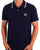 Sergio Tacchini Tipped Polo Shirt Navy White