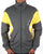 Sergio Tacchini Blow Track Top Grey Yellow