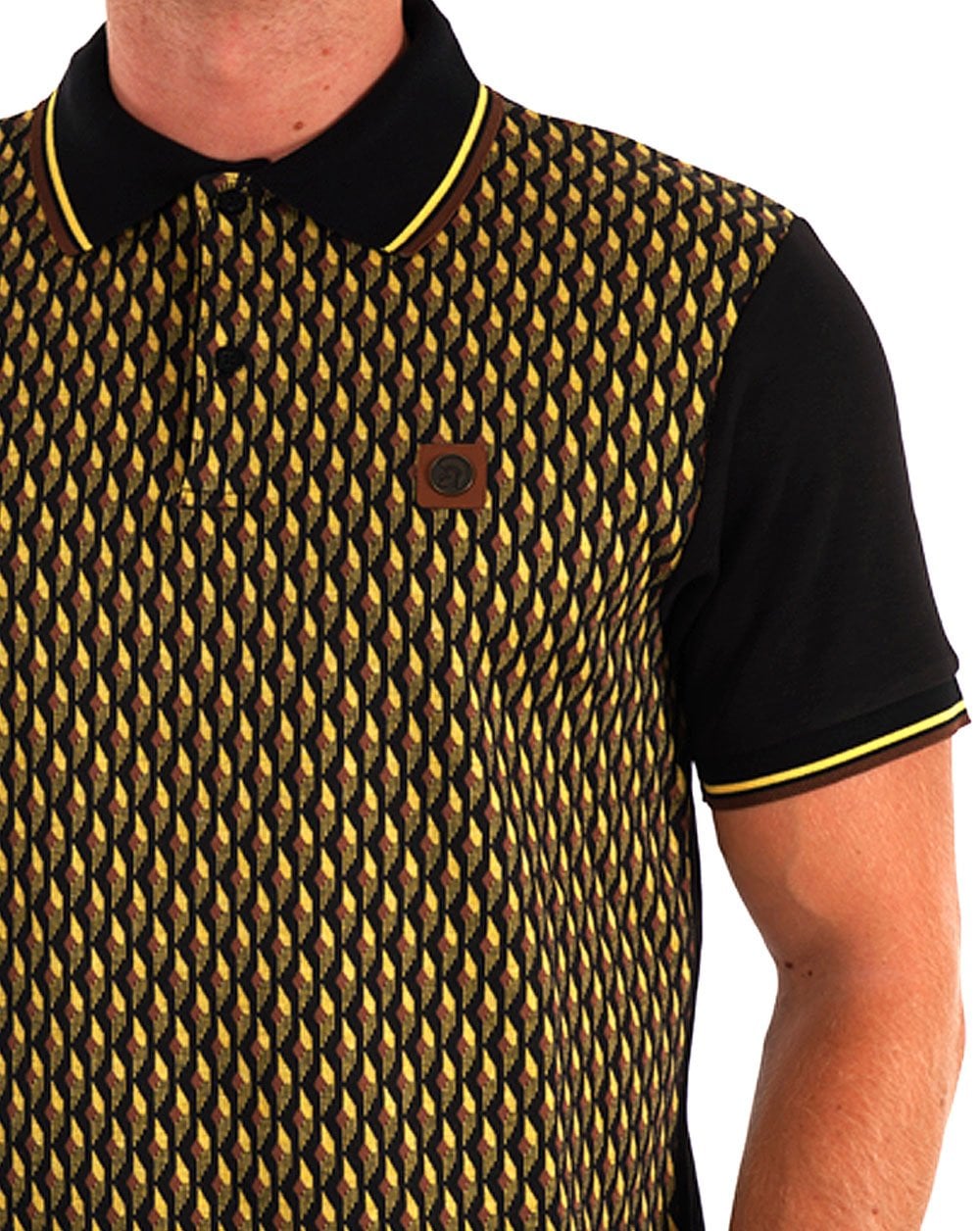 Trojan Deco Panel Polo Black
