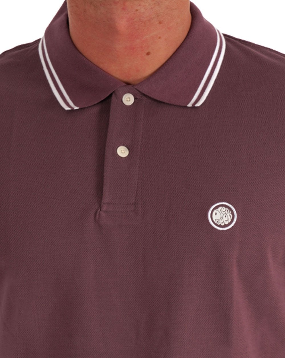 Pretty Green Barton Polo Shirt Dark Purple